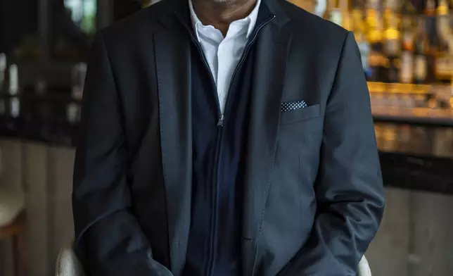 FILE - Director Raoul Peck poses for a portrait during the Toronto International Film Festival on Sept. 9, 2023. (Photo by Joel C Ryan/Invision/AP, File)