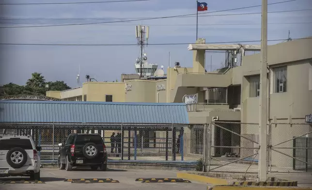 A view of the Toussaint Louverture international airport, in Port-au-Prince, Haiti, Tuesday, Nov. 12, 2024. (AP Photo/Odelyn Joseph)