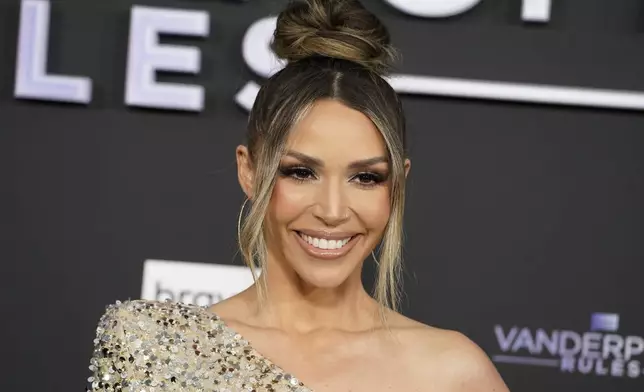 FILE - Scheana Shay arrives at the season 11 premiere of "Vanderpump Rules," Wednesday, Jan. 17, 2024, at The Hollywood Palladium in Los Angeles. (Photo by Jordan Strauss/Invision/AP, File)