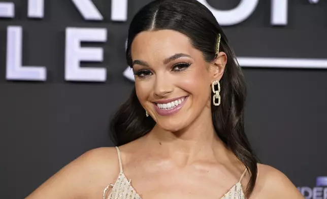 FILE - Ally Lewber arrives at the season 11 premiere of "Vanderpump Rules," Wednesday, Jan. 17, 2024, at The Hollywood Palladium in Los Angeles. (Photo by Jordan Strauss/Invision/AP, File)