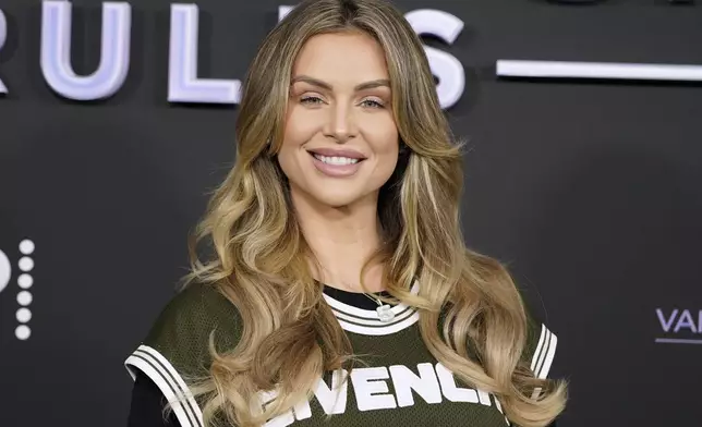 FILE - Lala Kent arrives at the season 11 premiere of "Vanderpump Rules," Wednesday, Jan. 17, 2024, at The Hollywood Palladium in Los Angeles. (Photo by Jordan Strauss/Invision/AP, File)