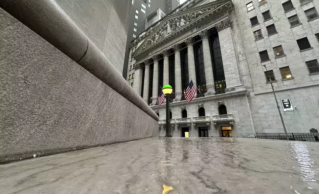 FILE - The New York Stock Exchange is shown on Wednesday, Nov. 20, 2024, in New York. (AP Photo/Peter Morgan, File)