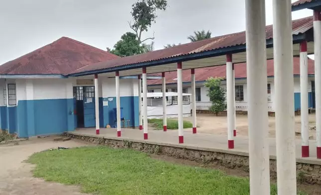 A view of the general Hospital Panzi in southwestern Congo, Thursday, Nov 5, 2024. (AP Photo/Lucien Lufutu)