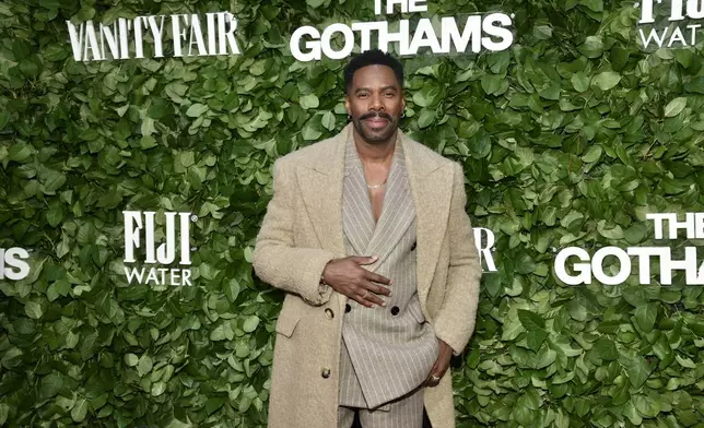 Coleman Domingo attends The Gothams Film Awards at Cipriani Wall Street on Monday, Dec. 2, 2024, in New York. (Photo by Evan Agostini/Invision/AP)