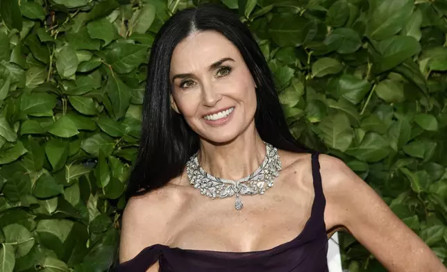 Demi Moore attends The Gothams Film Awards at Cipriani Wall Street on Monday, Dec. 2, 2024, in New York. (Photo by Evan Agostini/Invision/AP)