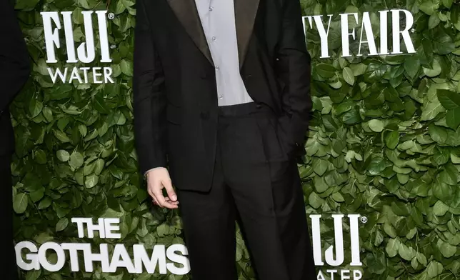 Sebastian Stan attends The Gothams Film Awards at Cipriani Wall Street on Monday, Dec. 2, 2024, in New York. (Photo by Evan Agostini/Invision/AP)