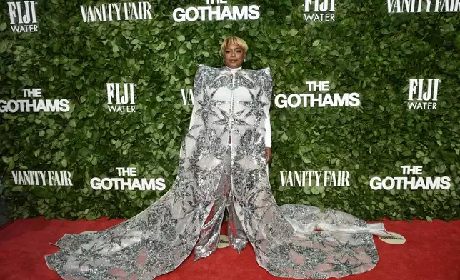 Aunjanue Ellis-Taylor attends The Gothams Film Awards at Cipriani Wall Street on Monday, Dec. 2, 2024, in New York. (Photo by Evan Agostini/Invision/AP)