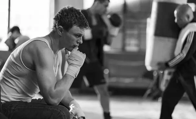 This image released by Falling Forward Films shows Michael Pitt in a scene from "Day of the Fight." (Falling Forwrd Films via AP)