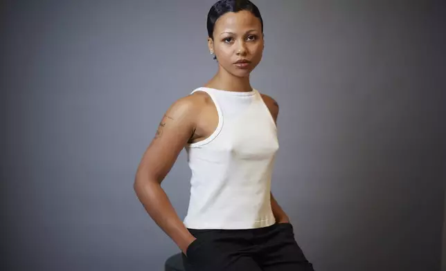 Myha'la poses for a portrait on Wednesday, Nov. 20, 2024, in New York. Myha'la has been named one of The Associated Press' Breakthrough Entertainers of 2024. (Photo by Matt Licari/Invision/AP)