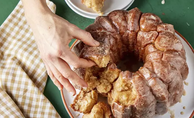This image released by Milk Street shows a recipe for buttermilk monkey bread. (Milk Street via AP)