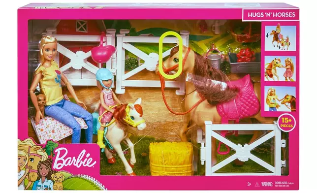 Barbie Hugs 'N' Horses Playsest (Photo: Business Wire)