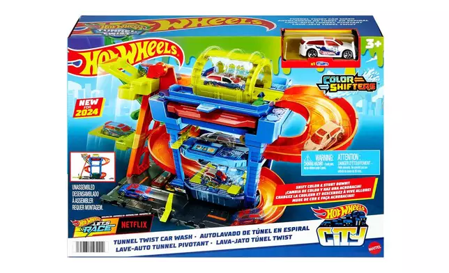 Hot Wheels Tunnel Twist Car Wash (Photo: Business Wire)