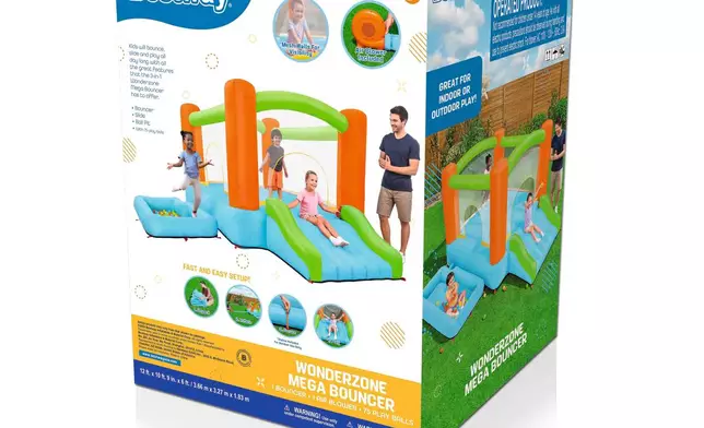 Bestway Wonderzone Kids Inflatable Mega Bounce House (Photo: Business Wire)