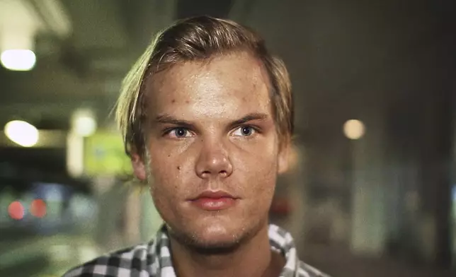 This image released by Netflix shows a scene from "Avicii - I'm Tim," the story of Tim Bergling. (Netflix via AP)
