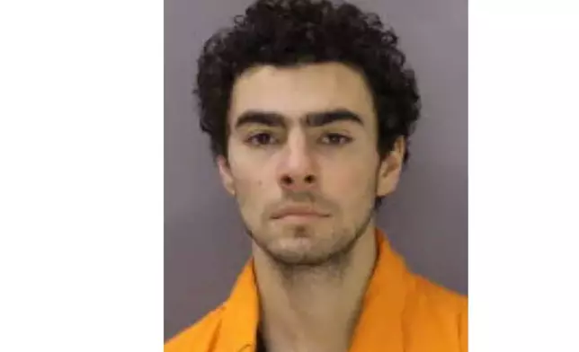 This booking photo provided by Pennsylvania Department of Corrections on Tuesday, Dec. 10, 2024, shows shows Luigi Mangione, a suspect in the fatal shooting of UnitedHealthcare CEO Brian Thompson. (Pennsylvania Department of Corrections via AP)