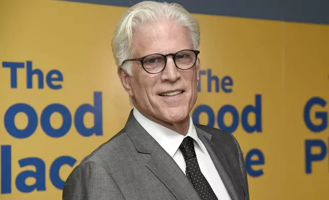 FILE - Ted Danson appears at a promotional event for "The Good Place" in Los Angeles on June 19, 2018. (Photo by Chris Pizzello/Invision/AP, File)