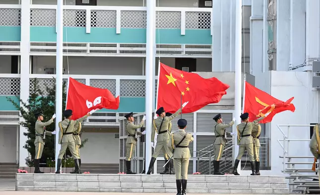 SB and its disciplined services hold Constitution Day Flag Raising Ceremony (with photos/video) Source: HKSAR Government Press Releases