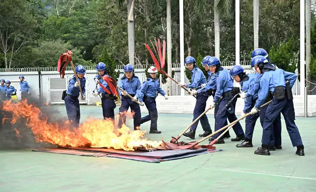 Civil Aid Service holds 89th Recruits Passing-out Parade  Source: HKSAR Government Press Releases