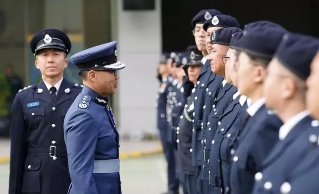 Civil Aid Service holds 89th Recruits Passing-out Parade  Source: HKSAR Government Press Releases