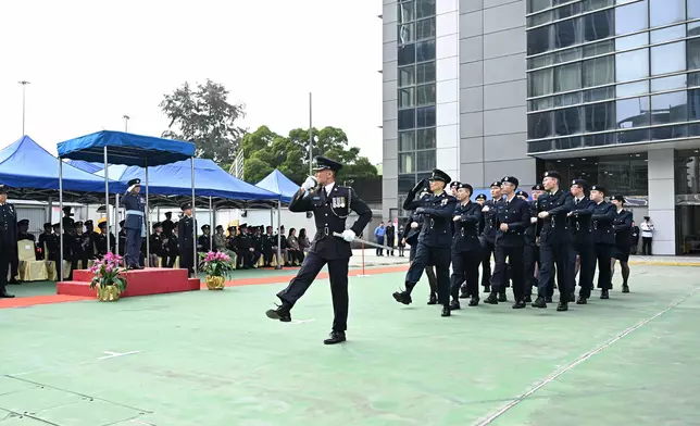 Civil Aid Service holds 89th Recruits Passing-out Parade  Source: HKSAR Government Press Releases