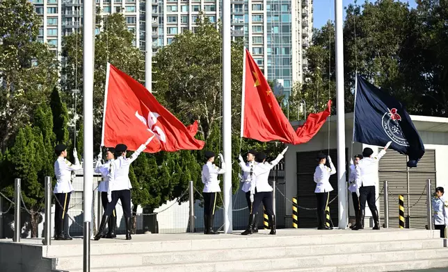 Civil Aid Service Cadet Corps holds 145th New Cadets Passing-out Parade  Source: HKSAR Government Press Releases