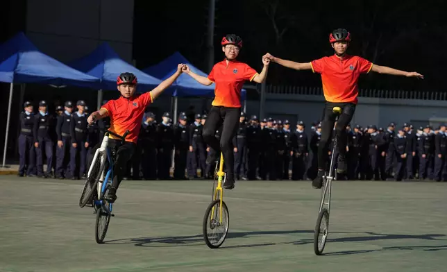 Civil Aid Service Cadet Corps holds 145th New Cadets Passing-out Parade  Source: HKSAR Government Press Releases