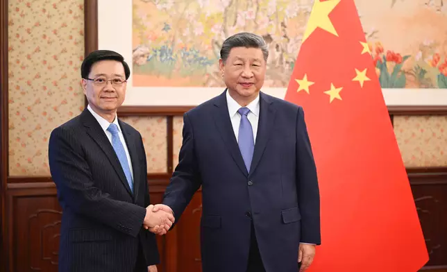 Remarks by CE at media session in Beijing after reporting to President Xi Jinping (with photos/video) Source: HKSAR Government Press Releases