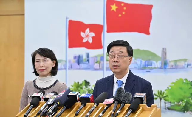 Remarks by CE at media session in Beijing after reporting to President Xi Jinping (with photos/video) Source: HKSAR Government Press Releases