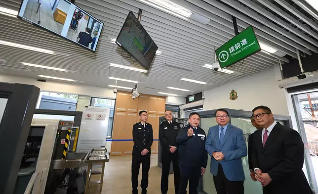 Opening ceremony of reprovisioned Chung Ying Street Checkpoint in Sha Tau Kok held today  Source: HKSAR Government Press Releases