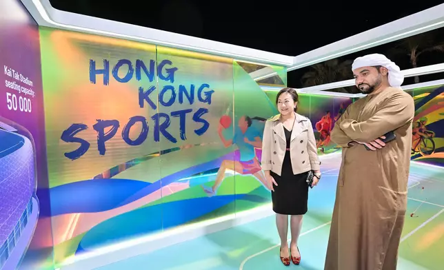 "Immersive Hong Kong" roving exhibition in Dubai fostering mutual relations and exchanges  Source: HKSAR Government Press Releases