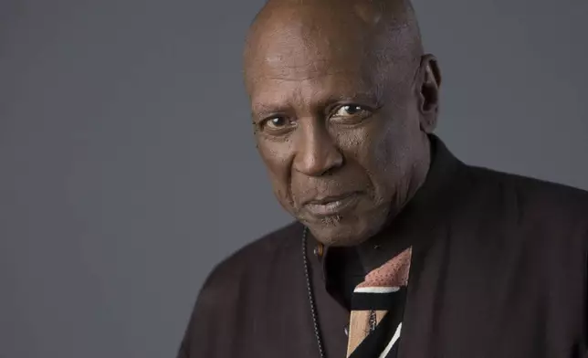 FILE - Louis Gossett Jr. poses for a portrait in New York to promote the release of "Roots: The Complete Original Series" on Bu-ray on May 11, 2016. (Photo by Amy Sussman/Invision/AP, File)