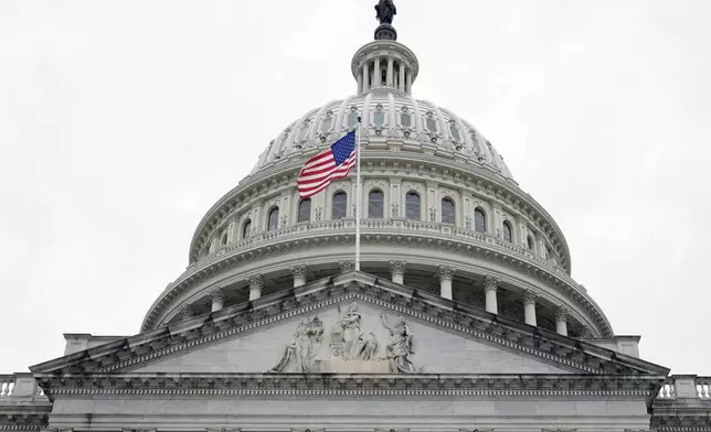 FILE - The Capitol is seen on Nov. 14, 2024, in Washington. (AP Photo/Mariam Zuhaib, File)