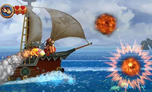 This visually-enhanced version of Donkey Kong and Diddy Kong's adventure combines selected features from both Wii and Nintendo 3DS versions of the game. (Photo: Business Wire)