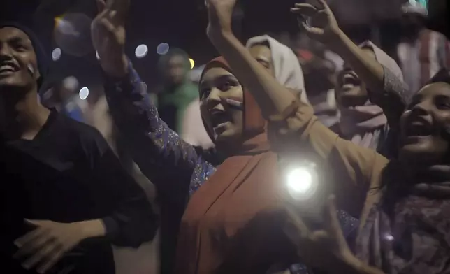 This image released by MAD Distribution shows a scene from "Sudan, Remember Us." (MAD Distribution via AP)