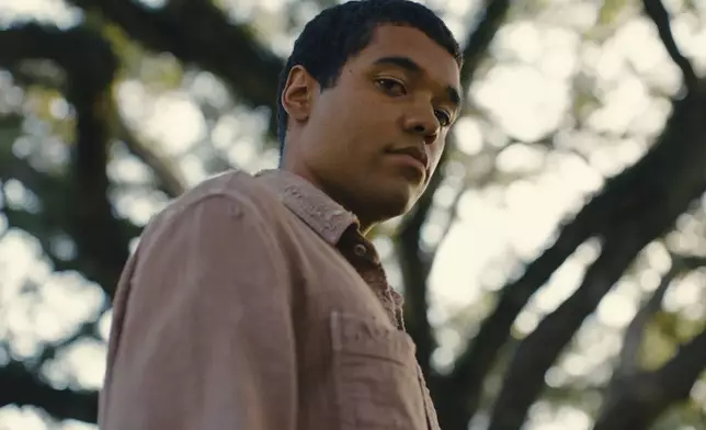 This image released by Amazon/MGM shows Brandon Wilson in a promotional photo for the film "Nickel Boys." (Orion Pictures/Amazon/MGM via AP)