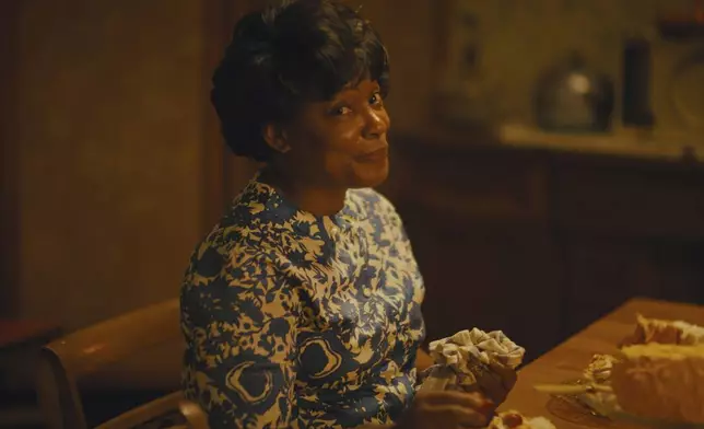 This image released by Amazon/MGM shows Aunjanue Ellis-Taylor in a promotional photo for the film "Nickel Boys." (Orion Pictures/Amazon/MGM via AP)