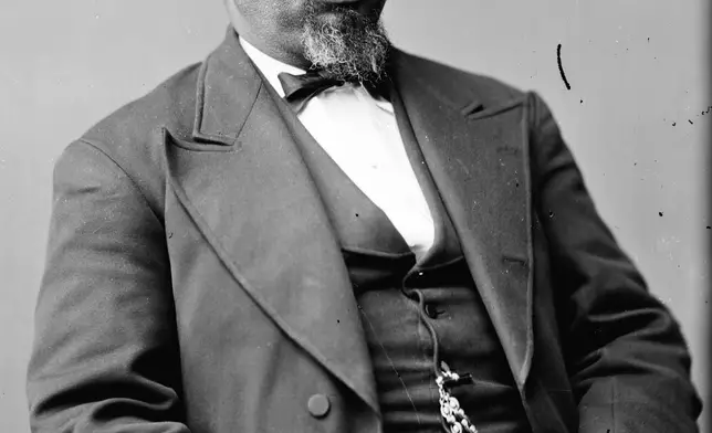 This image from the Library of Congress Brady-Handy photograph collection shows a portrait of Robert Smalls created between 1870 and 1880. (Library of Congress via AP)