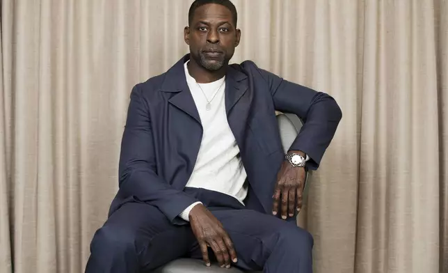 Sterling K. Brown poses for a portrait on Wednesday, Jan. 22, 2025, in Los Angeles. (Photo by Rebecca Cabage/Invision/AP)