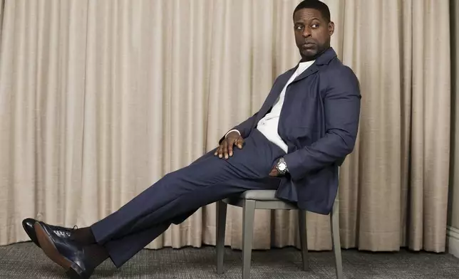 Sterling K. Brown poses for a portrait on Wednesday, Jan. 22, 2025, in Los Angeles. (Photo by Rebecca Cabage/Invision/AP)