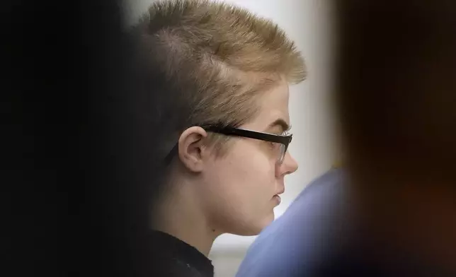 Morgan Geyser appears in a Waukesha County courtroom Thursday, Jan. 9, 2025, in Waukesha, Wis. (AP Photo/Morry Gash)