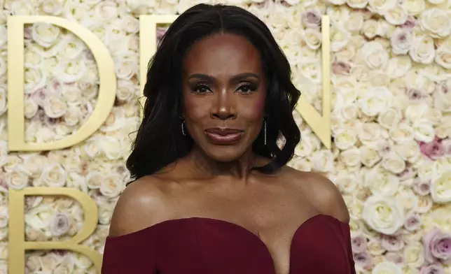 Sheryl Lee Ralph arrives at the 82nd Golden Globes on Sunday, Jan. 5, 2025, at the Beverly Hilton in Beverly Hills, Calif. (Photo by Jordan Strauss/Invision/AP)