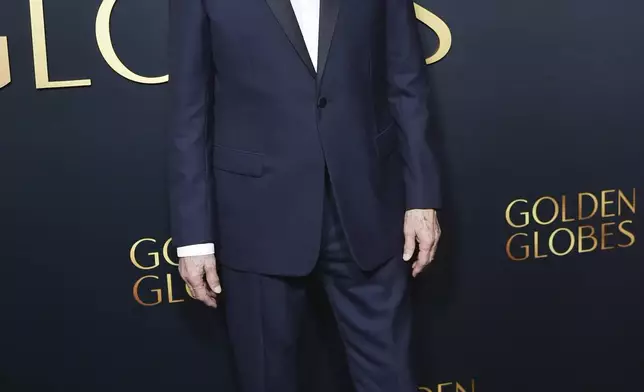 Ted Danson arrives at Golden Gala: An Evening of Excellence on Friday, Jan. 3, 2025, at the Beverly Hilton in Beverly Hills, Calif. (Photo by Richard Shotwell/Invision/AP)