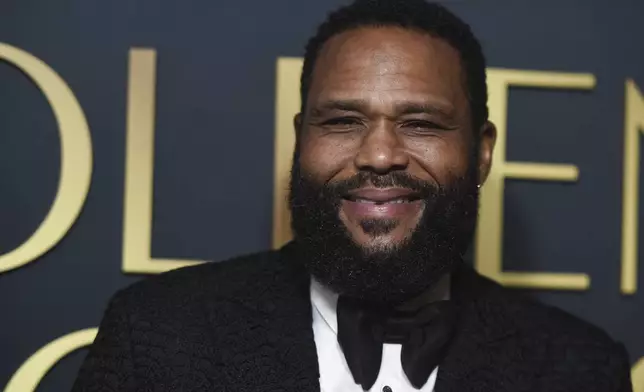 Anthony Anderson arrives at Golden Gala: An Evening of Excellence on Friday, Jan. 3, 2025, at the Beverly Hilton in Beverly Hills, Calif. (Photo by Richard Shotwell/Invision/AP)