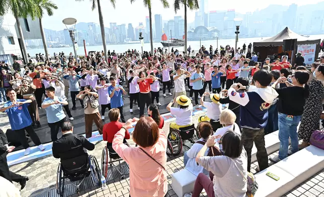 Over 8 000 members of public participate in LCSD's "Joyful Dance Piazza Performances"  Source: HKSAR Government Press Releases