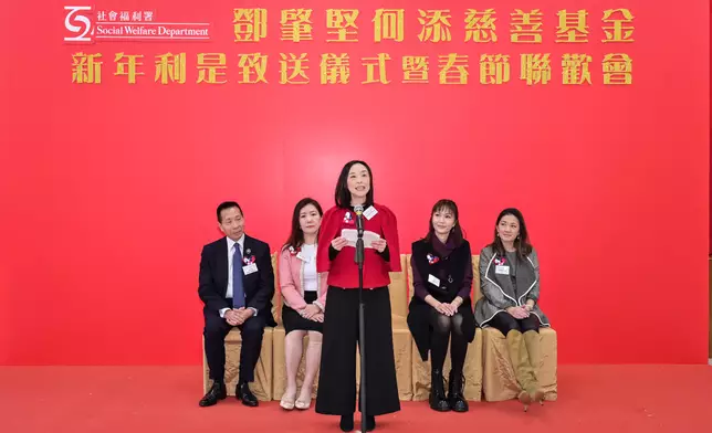SWD joins Tang Shiu Kin and Ho Tim Charitable Fund to host spring reception for elderly  Source: HKSAR Government Press Releases
