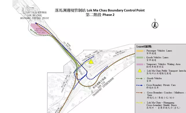 Special traffic arrangements on Lok Ma Chau and Shenzhen Bay Boundary Control Point during Lunar New Year period Source: HKSAR Government Press Releases