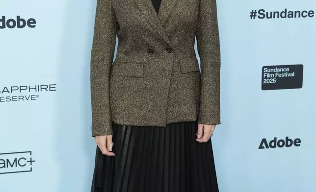 Marlee Matlin attends the premiere of "Marlee Matlin: Not Alone Anymore" during the Sundance Film Festival on Thursday, Jan. 23, 2025, at Eccles Theatre in Park City, Utah. (Photo by Charles Sykes/Invision/AP)
