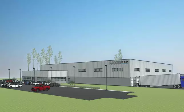 PACCAR Engine Remanufacturing Facility in Columbus, Mississippi (Rendering) (Graphic: Business Wire)