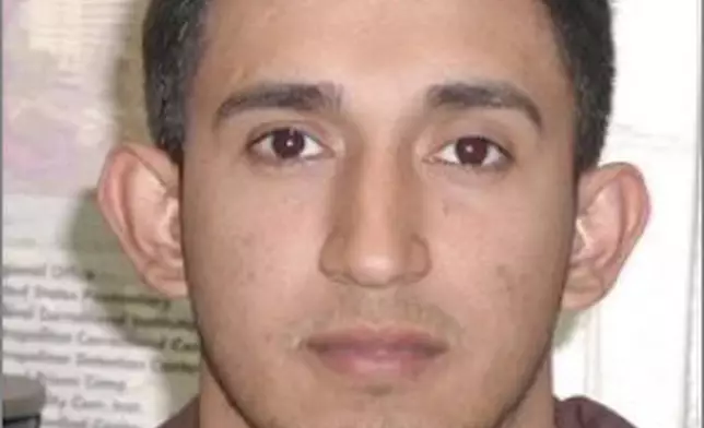 This undated mug shot released by the U.S. Attorney’s Office, Eastern District of New York, shows who authorities identify as Jairo Saenz in New York. (U.S. Attorney’s Office, Eastern District of New York via AP)