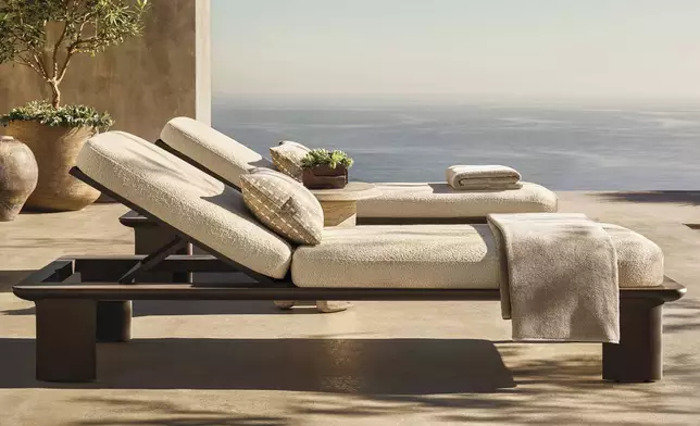 RH OUTDOOR 2025 INTRODUCES DUNE ALUMINUM DESIGNED BY HARRISON &amp; NICHOLAS CONDOS, SYDNEY (Photo: RH)